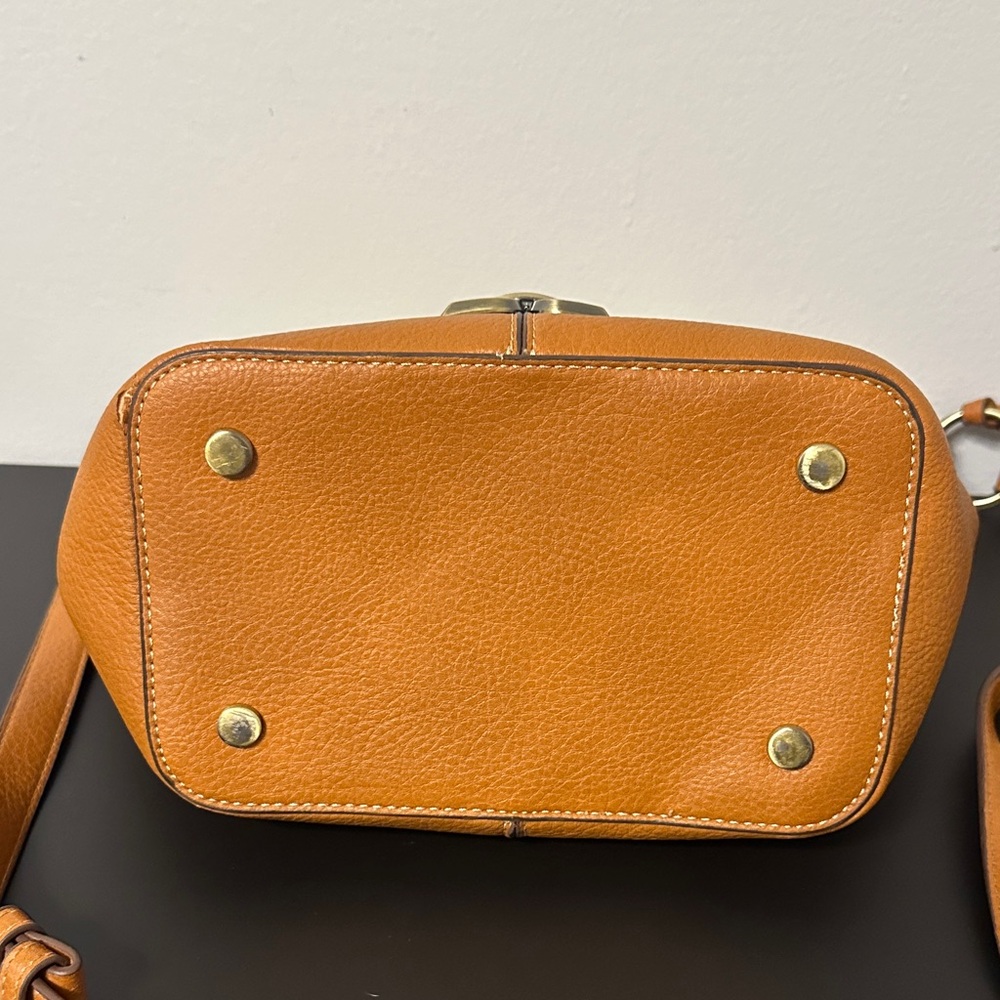 Sam Edelman Tan Leather & Raffia Crossbody Bag. NWOT. Flawless Hardware. - Picture 11 of 16